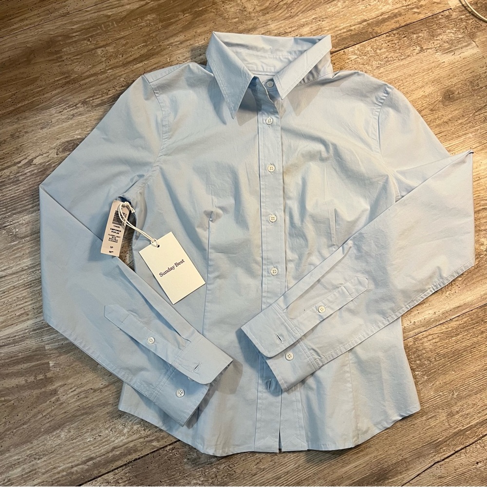 Aritzia Sunday Best Empower Poplin Shirt